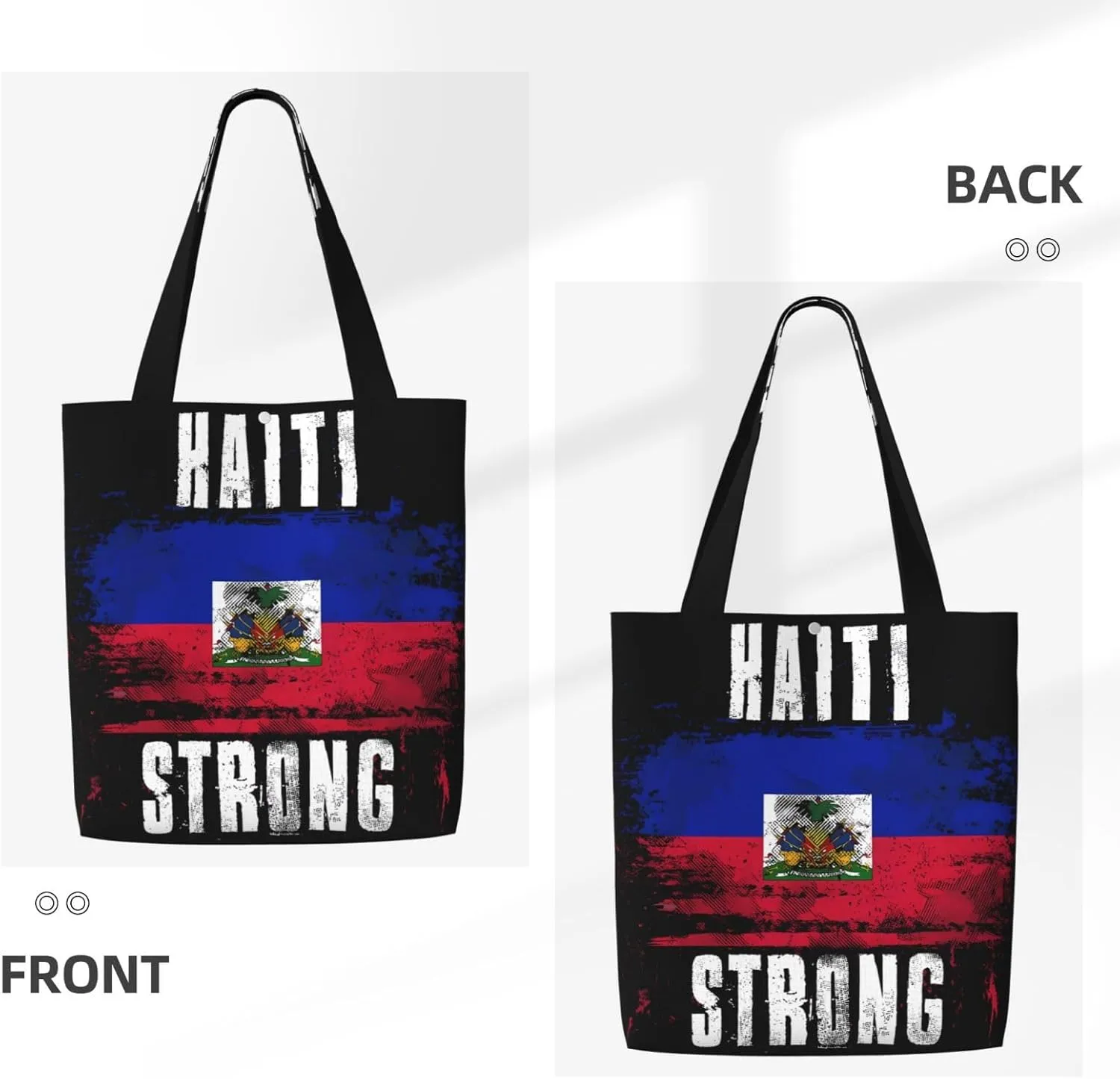 Italian American Flag Proud Italy Canvas Totes Bag Shoulder Bags Shopping Crossbody Work Bag 13.8 X 15.4 inch