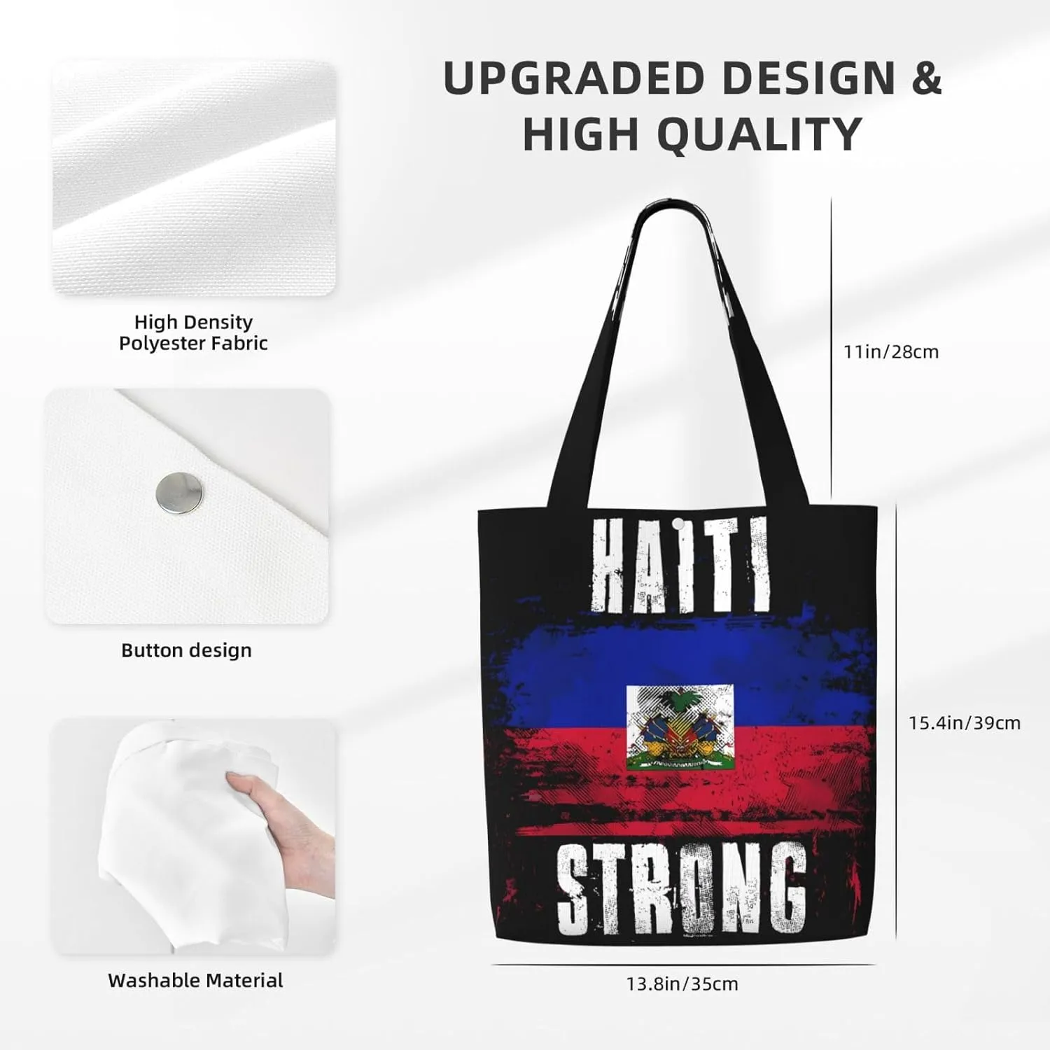 Italian American Flag Proud Italy Canvas Totes Bag Shoulder Bags Shopping Crossbody Work Bag 13.8 X 15.4 inch