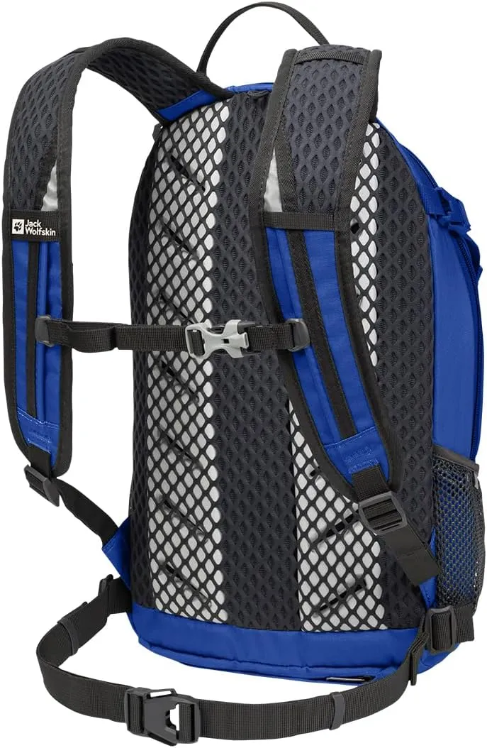 Jack Wolfskin Velocity 12L Lightweight Biking Backpack with Rain Cover and Helmet Lashing