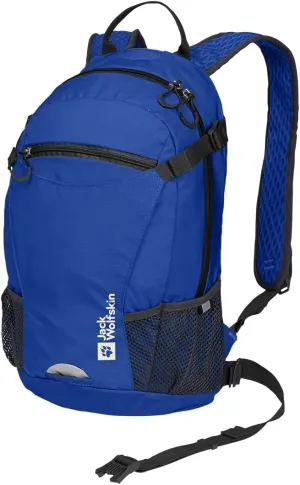 Jack Wolfskin Velocity 12L Lightweight Biking Backpack with Rain Cover and Helmet Lashing
