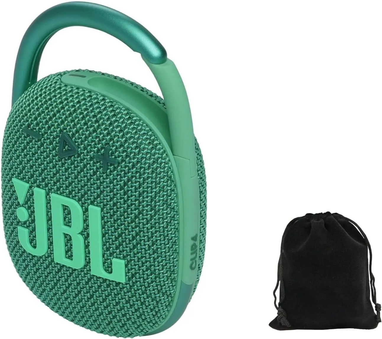 JBL Clip 4 Portable Bluetooth Speaker - IP67 Waterproof, Dustproof, 10 Hours Playtime, Integrated Carabiner, Ultra-Portable Design, Bold Style, Rich Pro Sound, Includes Pouch