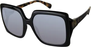 Jessica Simpson Women's J5839 Oversized Butterfly Sunglasses