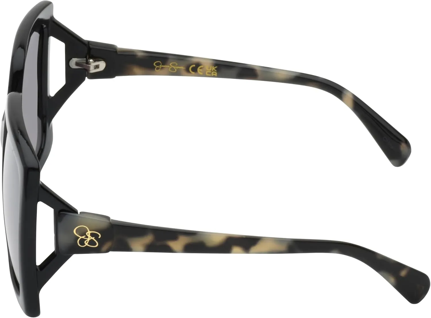 Jessica Simpson Women's J5839 Oversized Butterfly Sunglasses