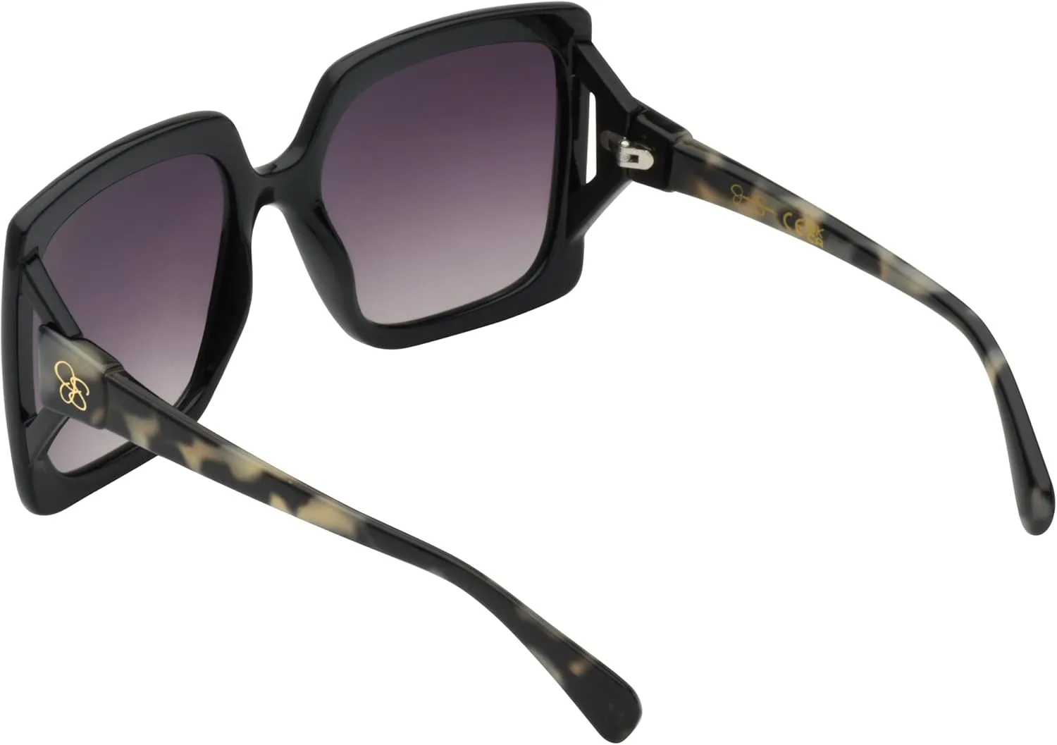 Jessica Simpson Women's J5839 Oversized Butterfly Sunglasses
