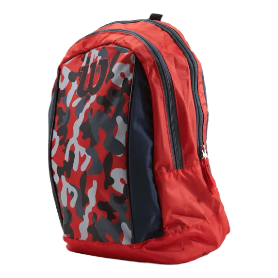 Junior Backpack Red/grey/black