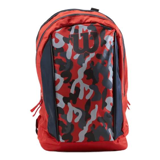 Junior Backpack Red/grey/black