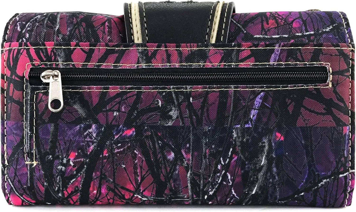 Justin West Camouflage Tree Branches Bling Rhinestone Cross Wings Handbag Purse Messenger Bags and Wallets
