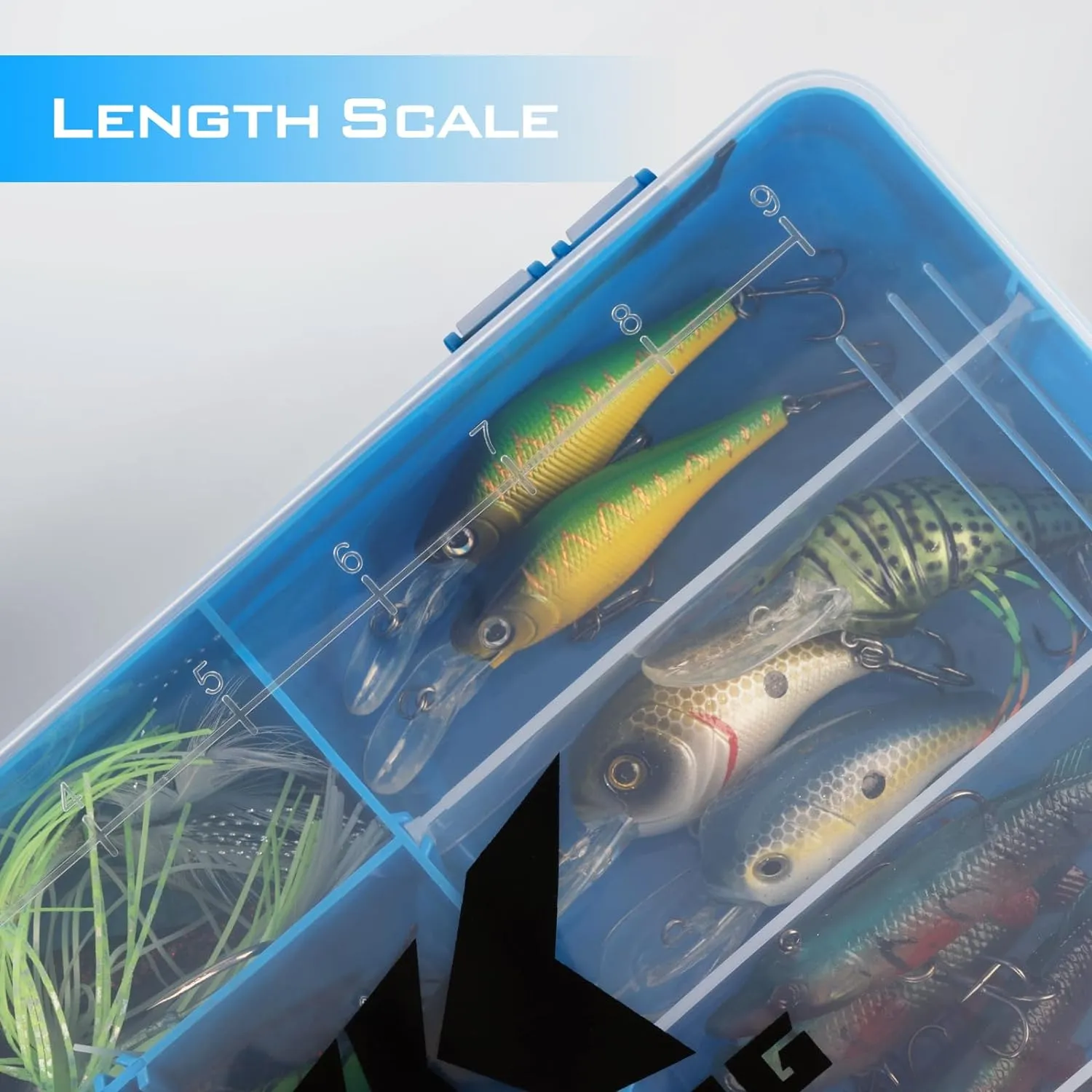 KastKing Bait Vault Camouflage Tackle Box, Plastic Tackle Trays, Fishing Tackle Box Storage Organizer with Removable Dividers, 2 Packs /4 Packs Lure Boxes Terminal Tackle Storage