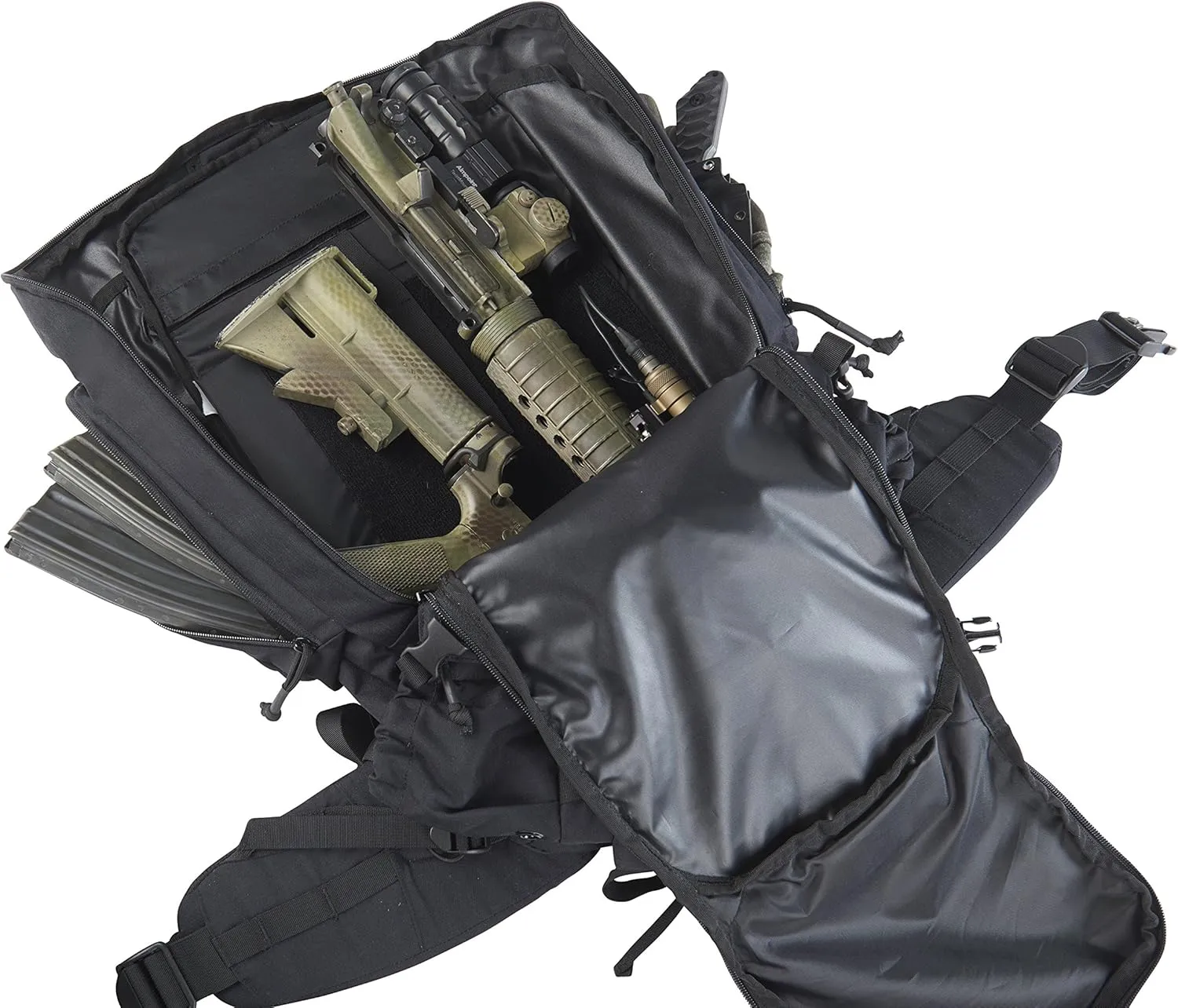 Kelty Redwing Tactical Backpack - Built to Military Specification Army Backpack, Durable & Strong, Built to Last, Aluminum Stays, Ideal for Military, Police, Outdoors Hiking or Bug Out Bag | Black 44L