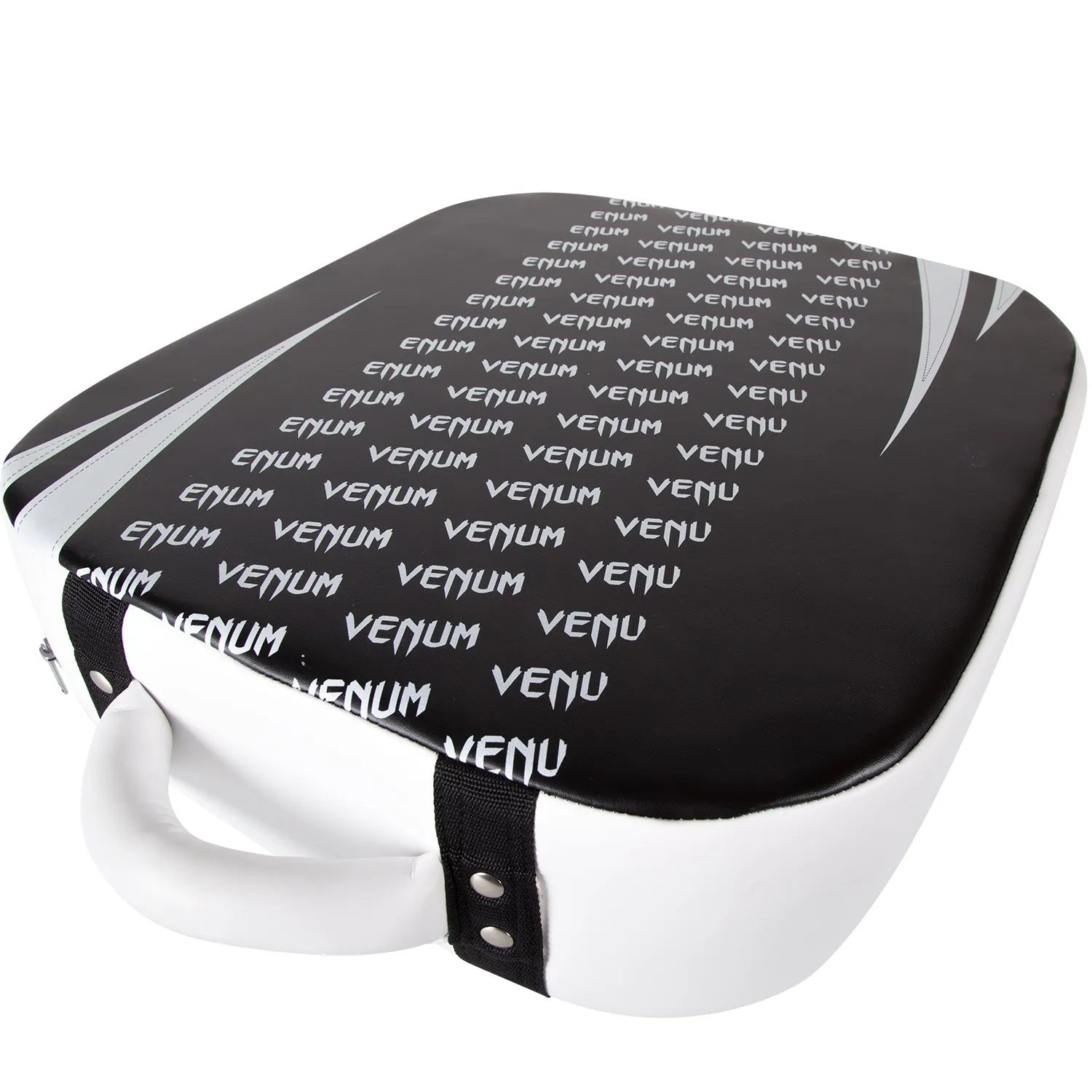 Kick Shield quadrato Absolute Venum - Pelle Skintex - Nero/Ghiaccio