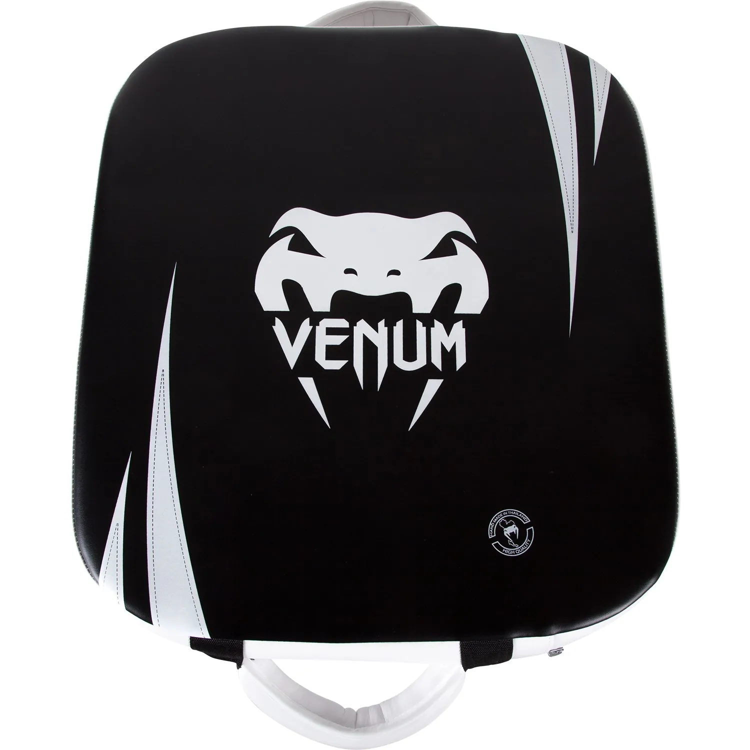Kick Shield quadrato Absolute Venum - Pelle Skintex - Nero/Ghiaccio