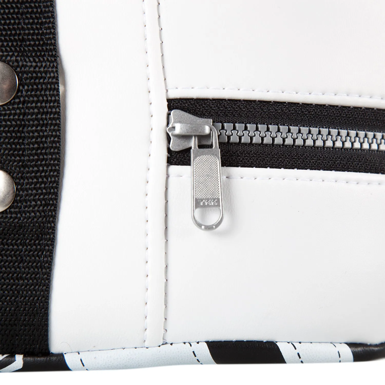 Kick Shield quadrato Absolute Venum - Pelle Skintex - Nero/Ghiaccio