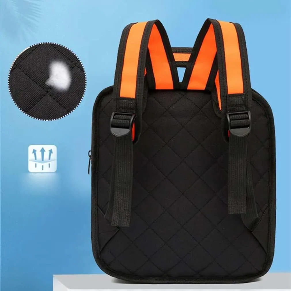 Kid Girls Boys Jump Style 3D Backpack 2D Drawing Anime Comic Cartoon Backpack Daypack (Red)