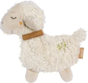 Knister-Schaf Natur – Activity-Rascheltier mit Bio-Baumwolle (kbA) zum Greifen, Spielen & Geräusche erzeugen – Idealer Begleiter für Babys und Kleinkinder AB 0  Monaten