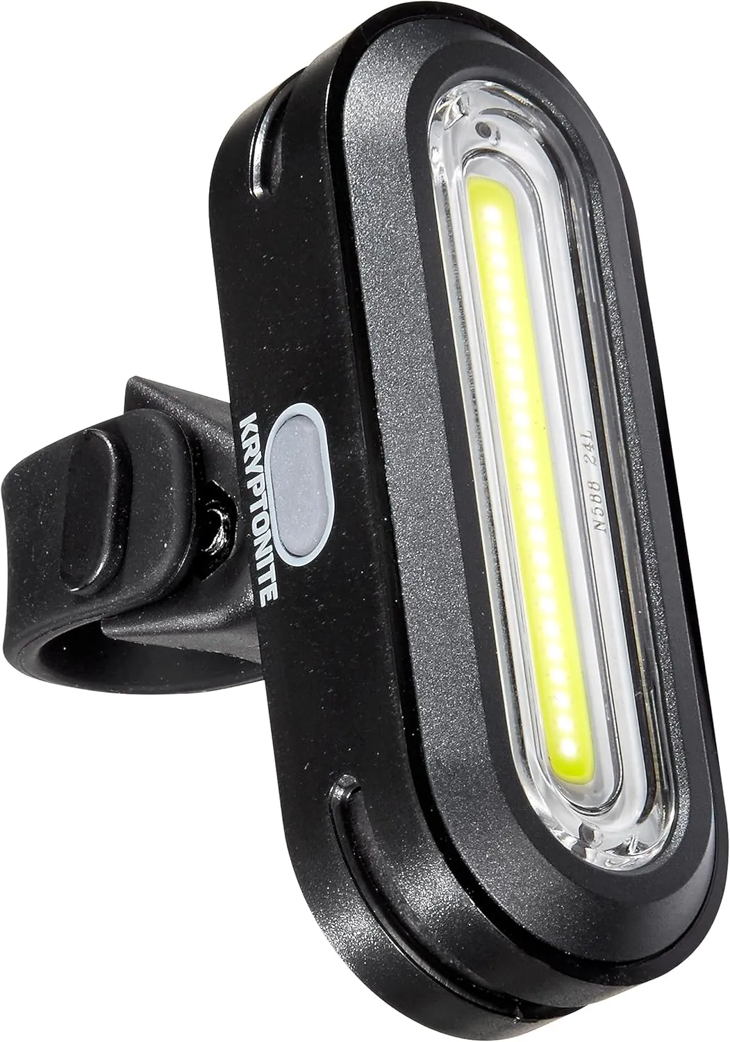 Kryptonite Avenue F-100 Bike Light, Bright LED Front Headlight USB Rechargeable, 100 Lumen Bicycle Light, 6 Light Modes Runtime 22  Hours