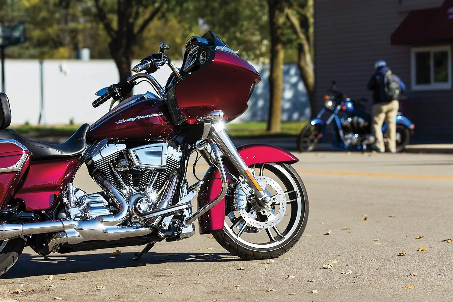 Kuryakyn 1316 Motorcycle Accessory: Heat Deflector Saddle Shields for 2009-19 Harley-Davidson Touring Motorcycles, Reflective Smoke, 1 Pair