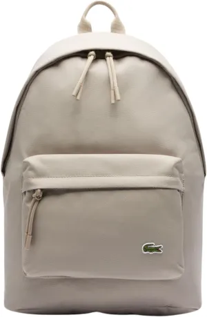 Lacoste Unisex Neocroc Backpack, Roasted Cashew, One Size
