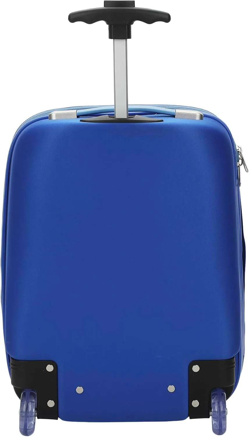 Lanky Box Character Group Shot 2-Piece Youth EVA Wheeled Youth Luggage & Travel Backpack Set