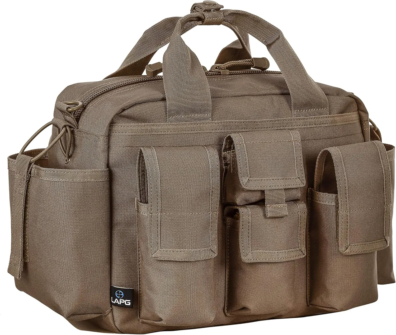 LAPG Tactical Bailout Multi-Pocket Gear Bag - Men's Diaper Bag, Tactical Dad Bug Out, Range Go-To