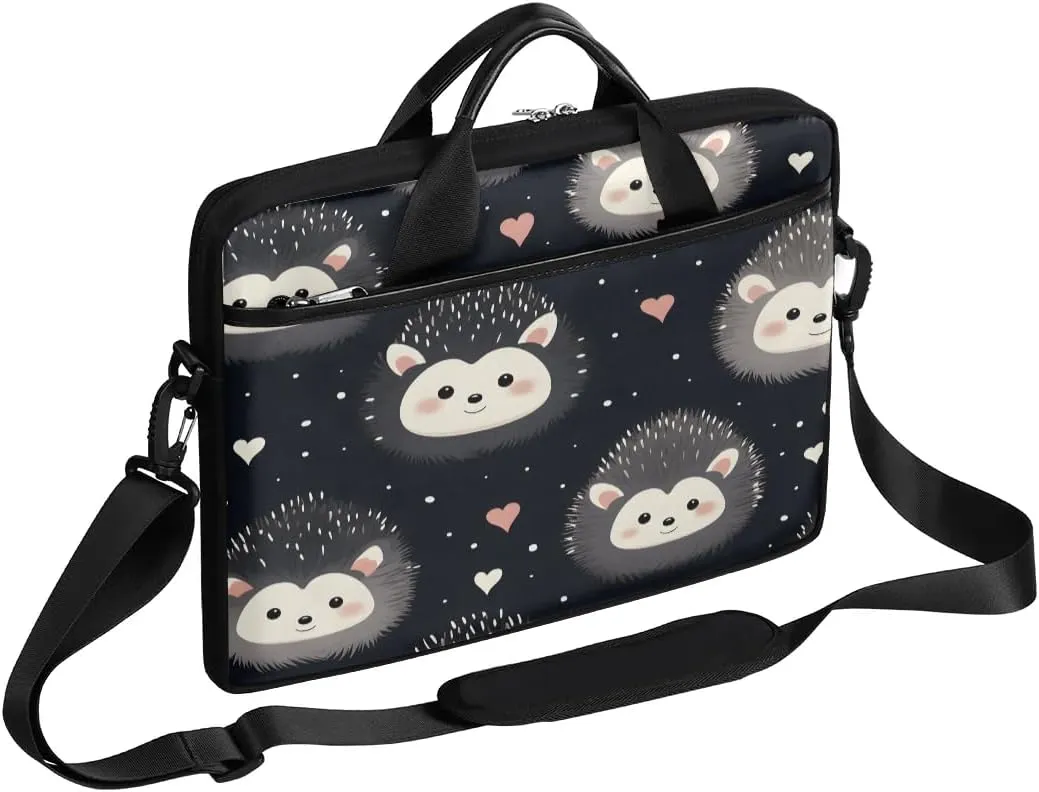 Laptop Shoulder Bag Computer Bag 13-15 Inches Laptop Carrying Case with Shoulder Strap for Women Men