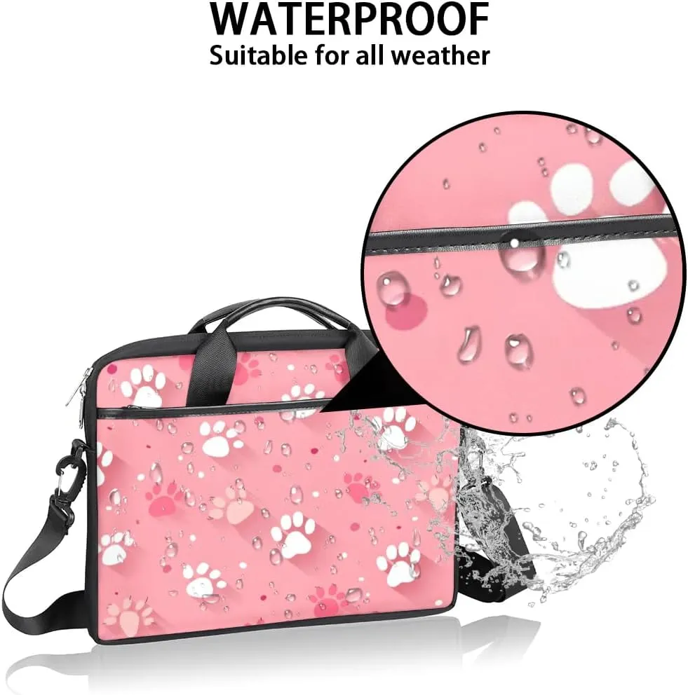 Laptop Shoulder Bag Computer Bag 13-15 Inches Laptop Carrying Case with Shoulder Strap for Women Men
