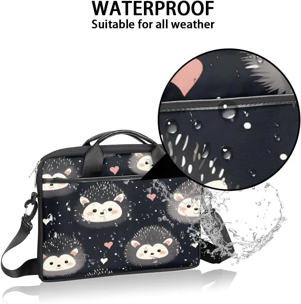Laptop Shoulder Bag Computer Bag 13-15 Inches Laptop Carrying Case with Shoulder Strap for Women Men