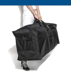 Large Duffel Bag, 120L Waterproof Carry on Weekend Overnight Storage Bag Over Luggage for Airline, Travel, Camping, Moving, 200l-black
