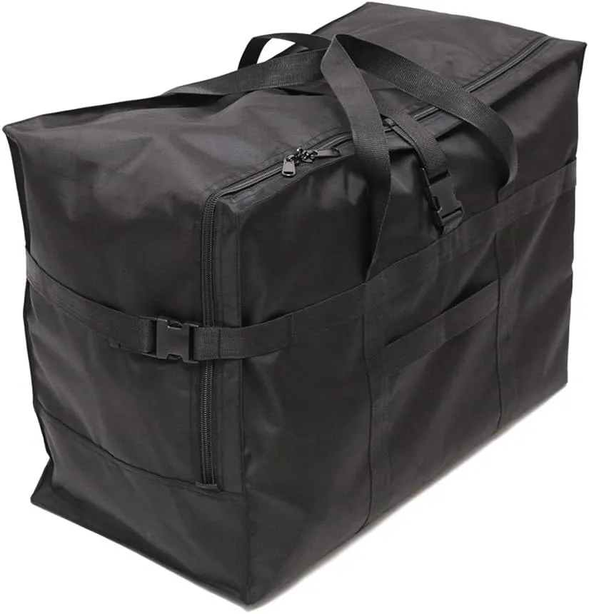 Large Duffel Bag, 120L Waterproof Carry on Weekend Overnight Storage Bag Over Luggage for Airline, Travel, Camping, Moving