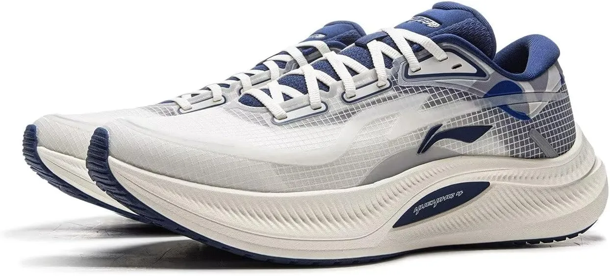LI-NING YUEYING4 Men Running Shoes Anti Splash Shock-Absorbing Rebound Casual Sports Shoes ARHU021 ARHU021
