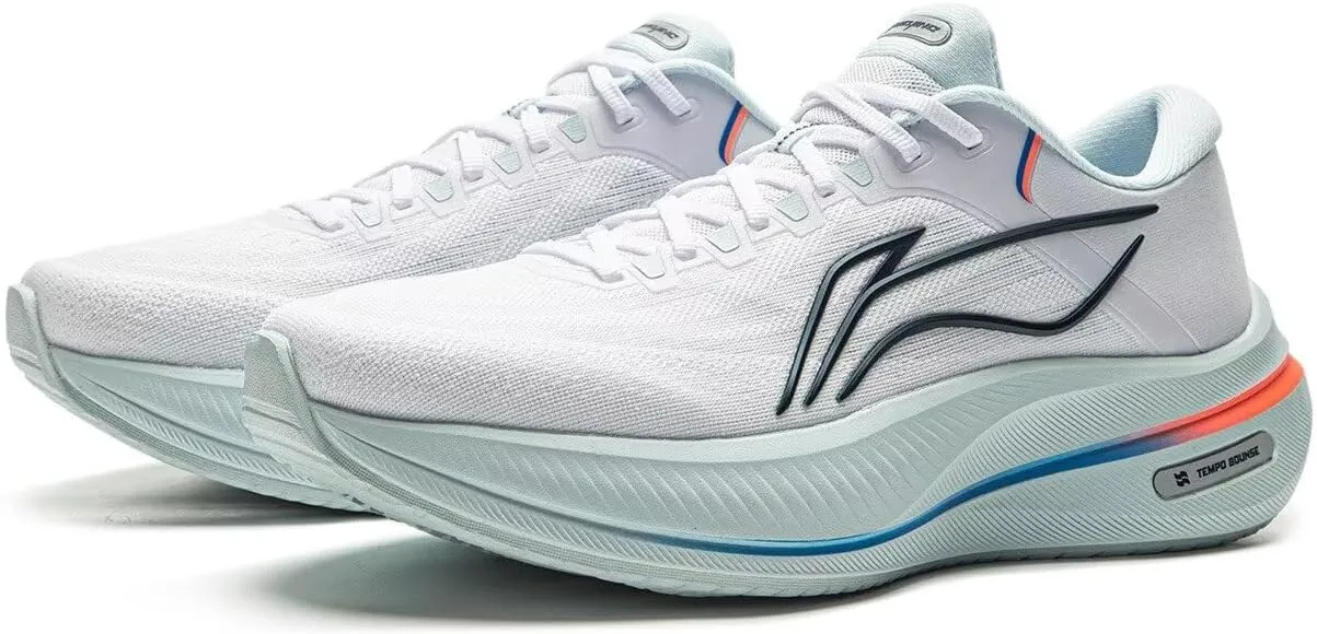 LI-NING YUEYING5 Men Running Shoes Anti Splash Shock-Absorbing Rebound Casual Sports Shoes ARHV015