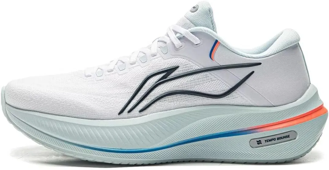 LI-NING YUEYING5 Men Running Shoes Anti Splash Shock-Absorbing Rebound Casual Sports Shoes ARHV015