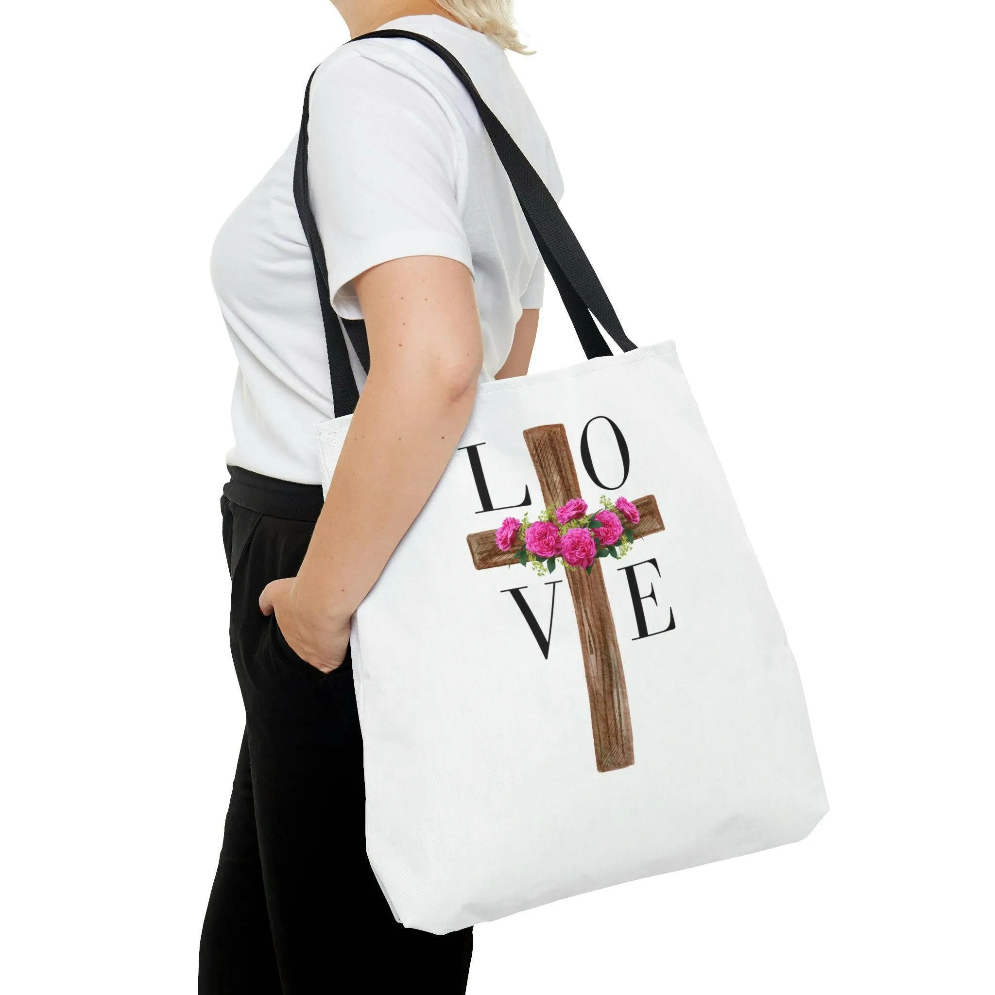 LOVE Cross Tote
