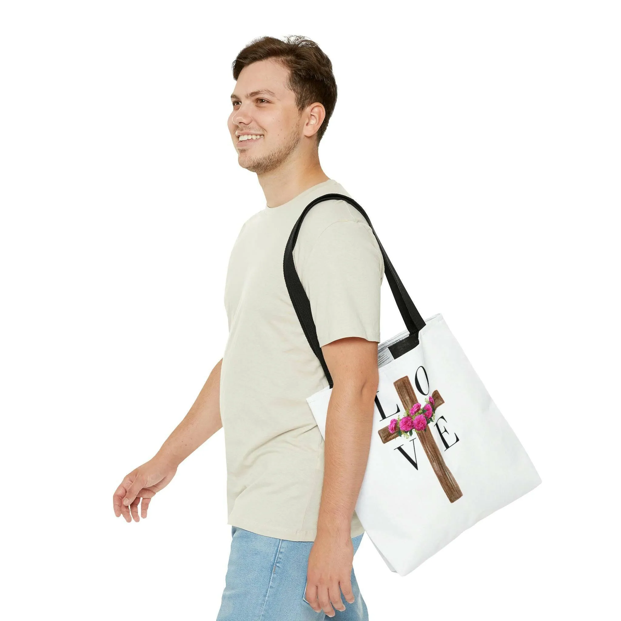 LOVE Cross Tote