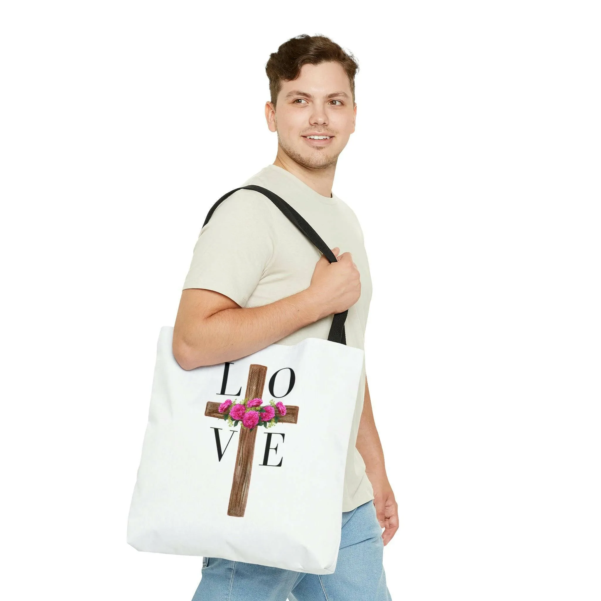 LOVE Cross Tote
