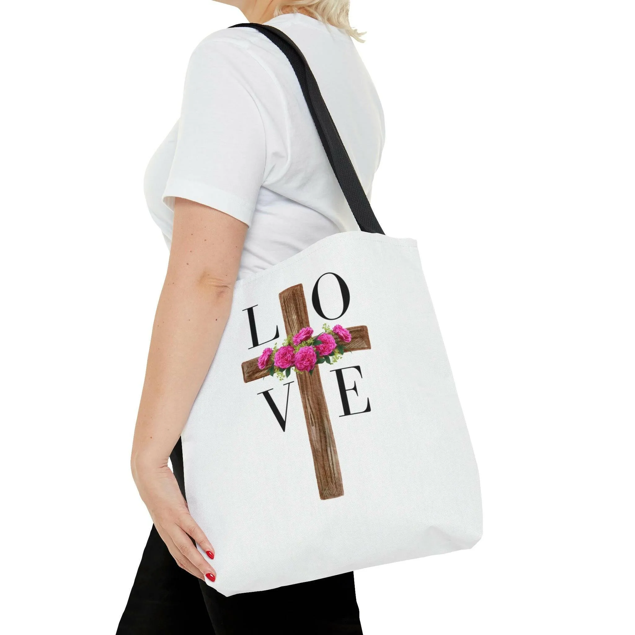 LOVE Cross Tote