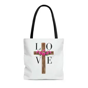 LOVE Cross Tote