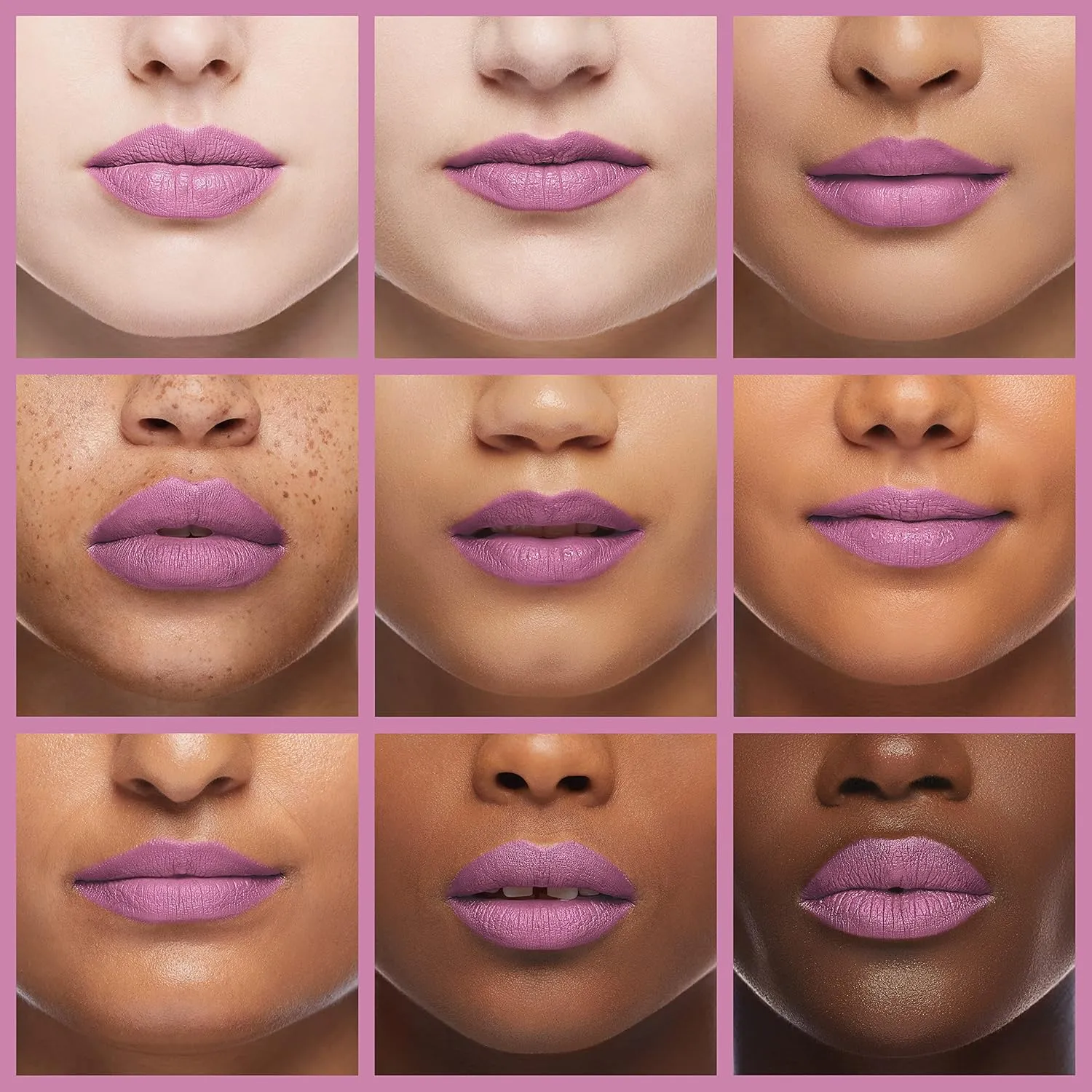L'Paige L02 - GRAPE ICE Designer Lipstick | Aloe Vera-Based, Long-Lasting, Moisturizing | Light Purple with Iridescent Ice-Frost Finish