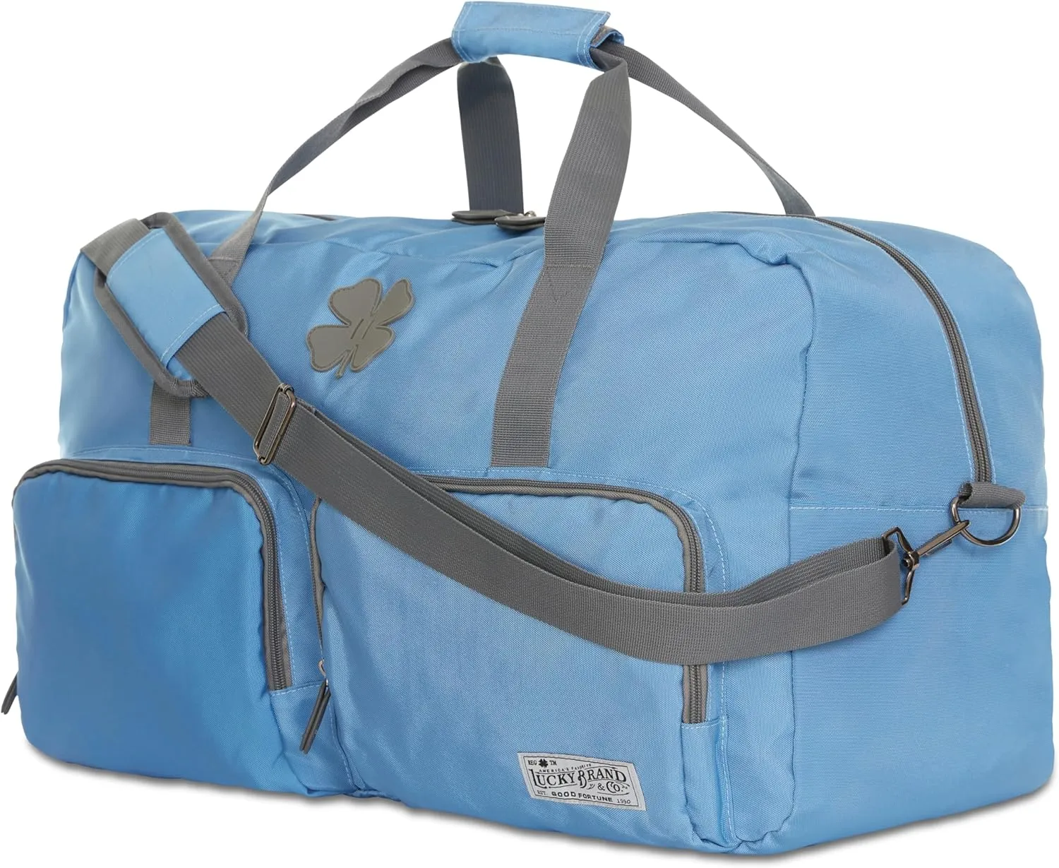 Lucky Travel Duffel Bags 115L, Gym Bag, Travel Bag & Large Duffle Bag for Men, Foldable Overnight Weekender Bags for Women & Men with Adjustable Shoulder Strap,