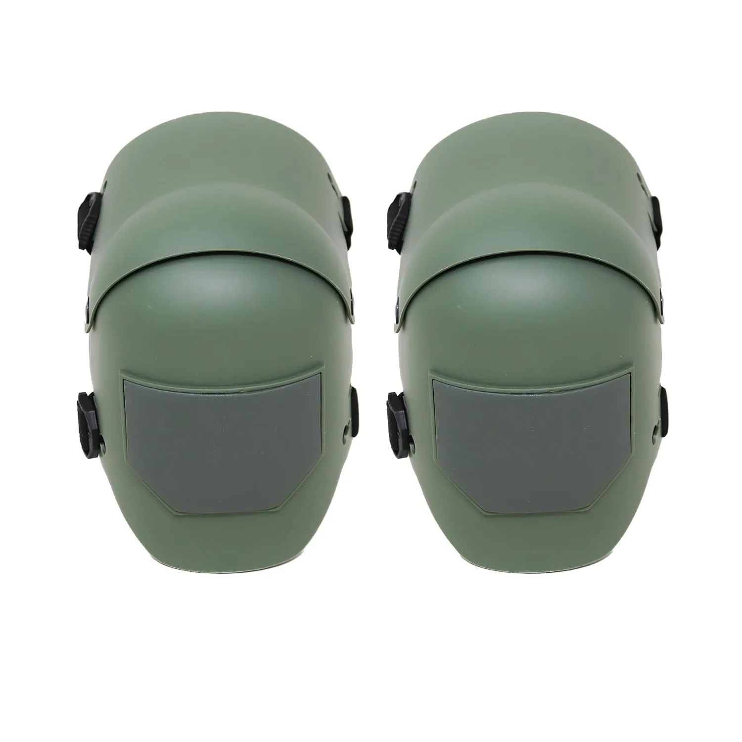 M MCGUIRE GEAR Hard Shell Hinged Tactical Knee Pads, Heavy Duty Cap & Anti Slip Foam Kneeling Pad, Knee Support for Men and Women