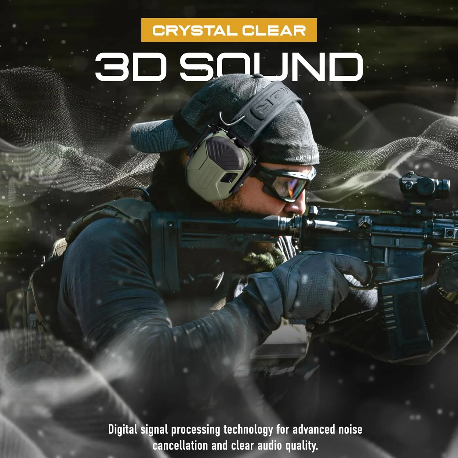 M300T & M300A Electronic Hearing Protection - Shooting Earmuffs Noise Reduction