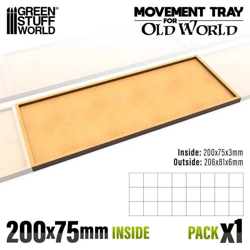 MDF Movement Trays 200x75mm (Old World)