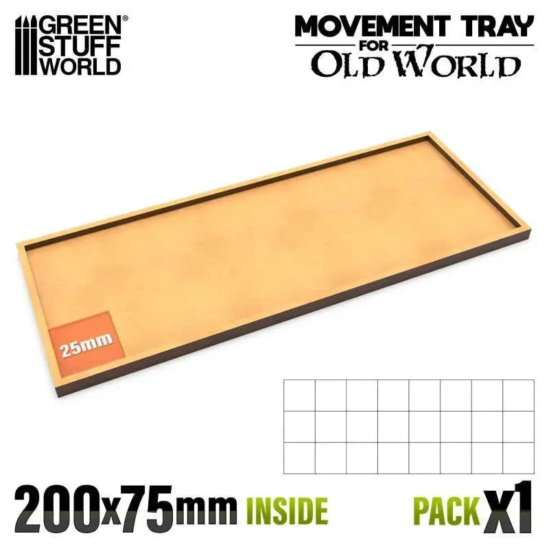 MDF Movement Trays 200x75mm (Old World)