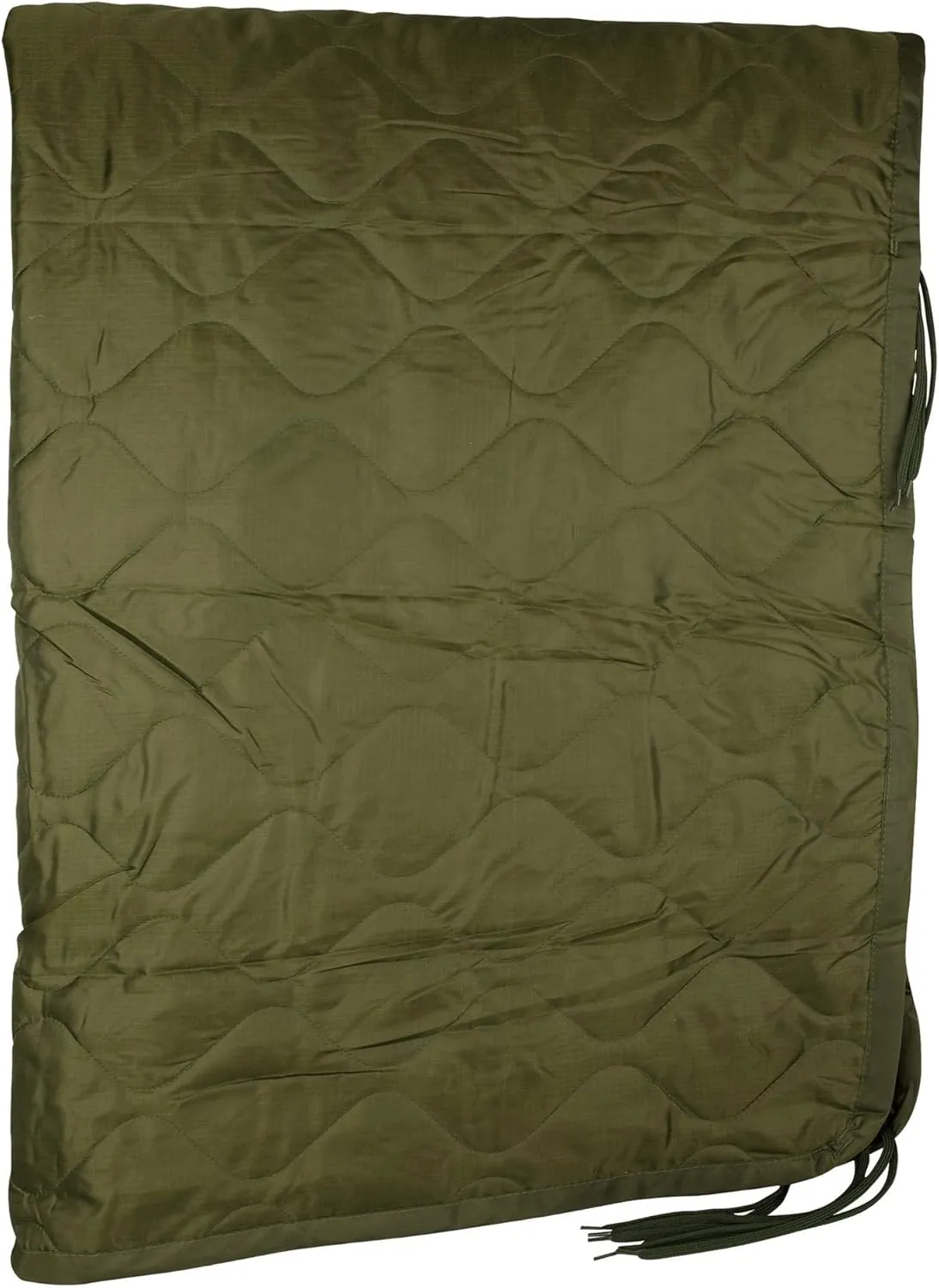 MEDALS OF AMERICA EST. 1976 Military Gear Blanket Poncho Liners Woobie Emergency Blanket - Military Surplus Cold Weather Camping and Hunting Woobie Blanket (OD Green)