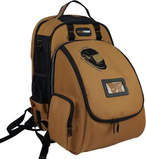 MELOTOUGH Welding Tool backpack for Tools and Helmet Extreme Gear Pack with Large Capacity Welding Helmet Bag Luggage Storage Bag (Brown)