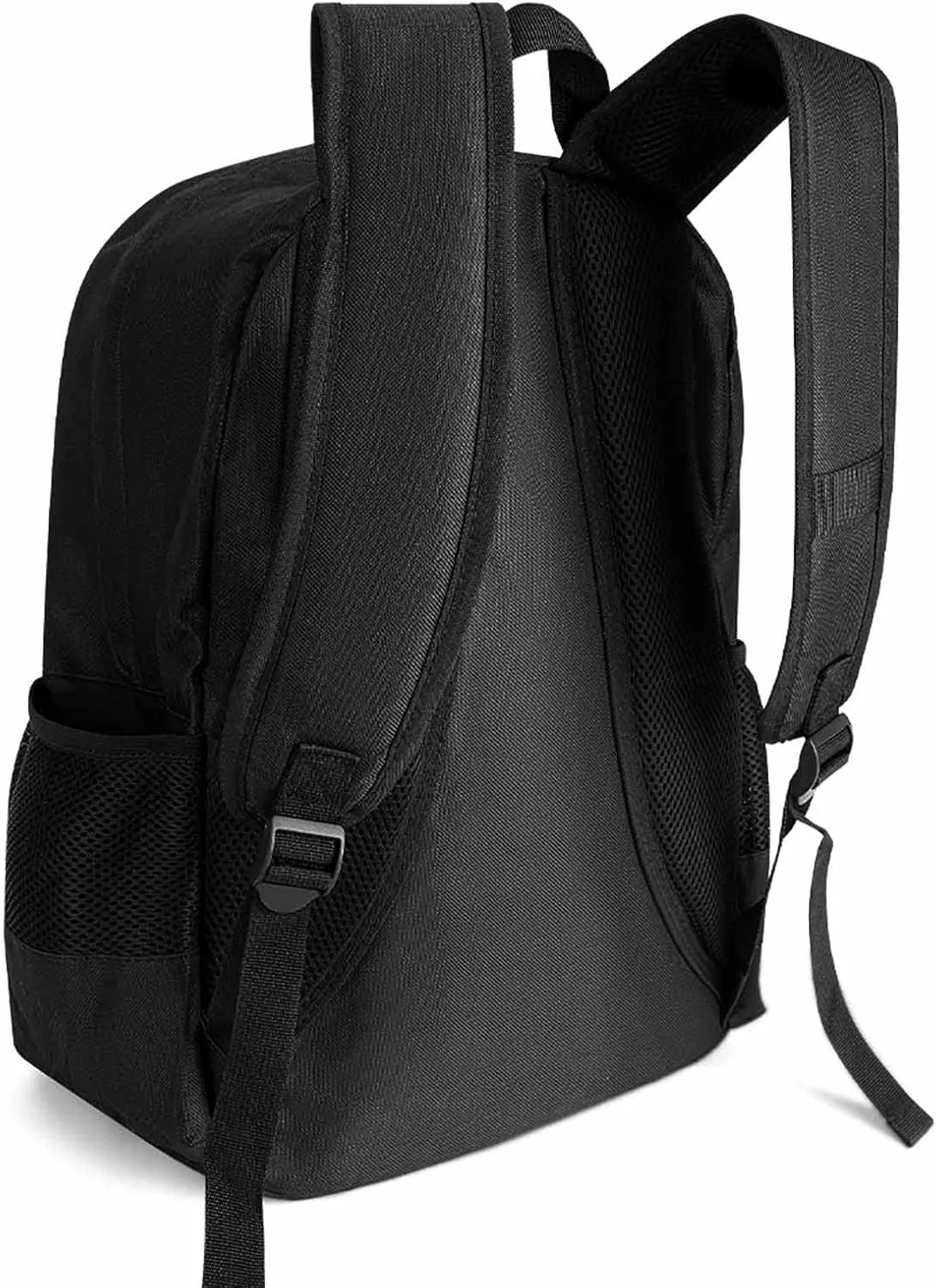 Men & Women Polyester Bass Fishing Lure Camo Camouflage American Fl Backpack Large Capacity Bookbag With Smooth Zippers for Climbing Picnic Bicycle