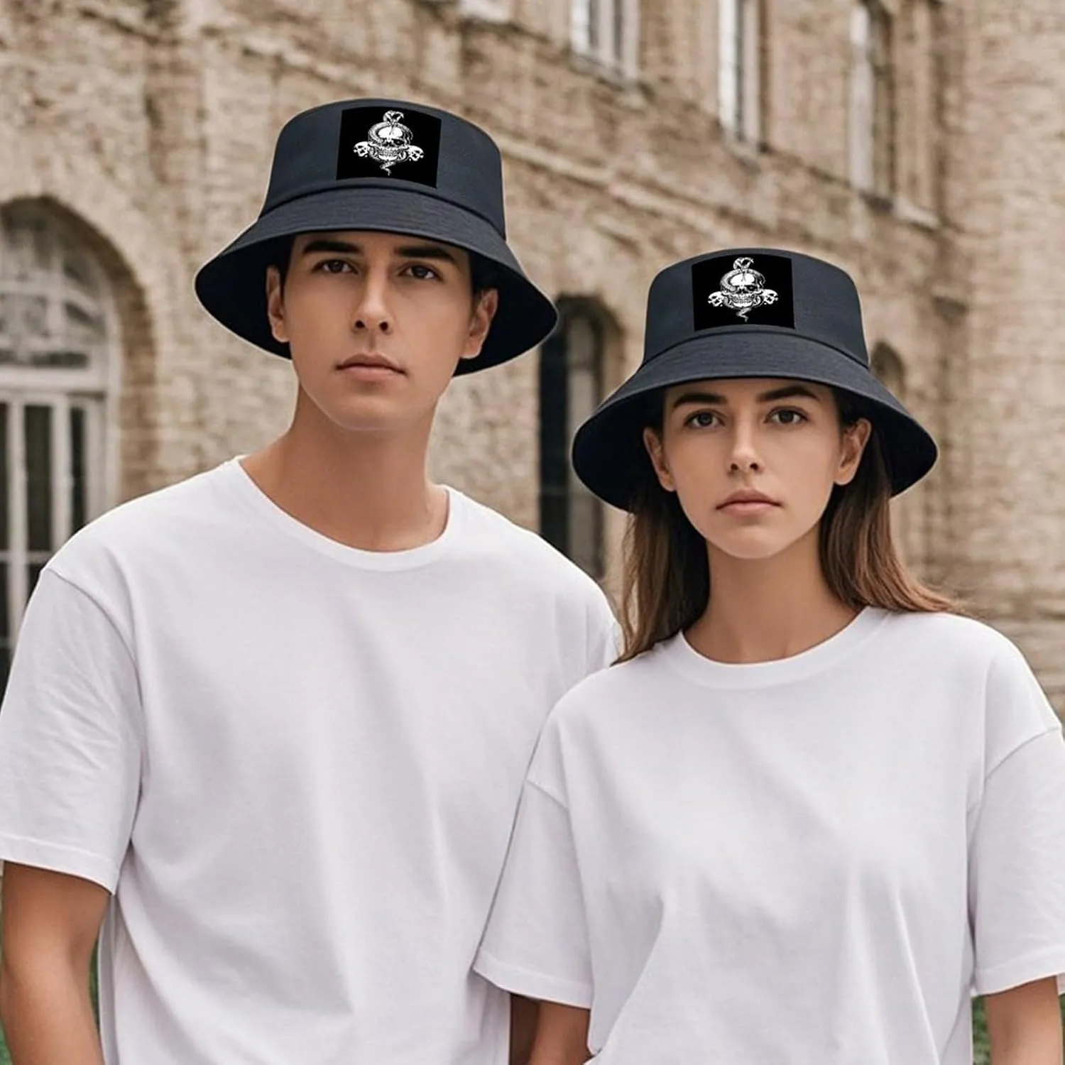 Men Women Fisherman Hat Breathable Easy to Fold for Travel Sun Protection Combines Fashion Utility