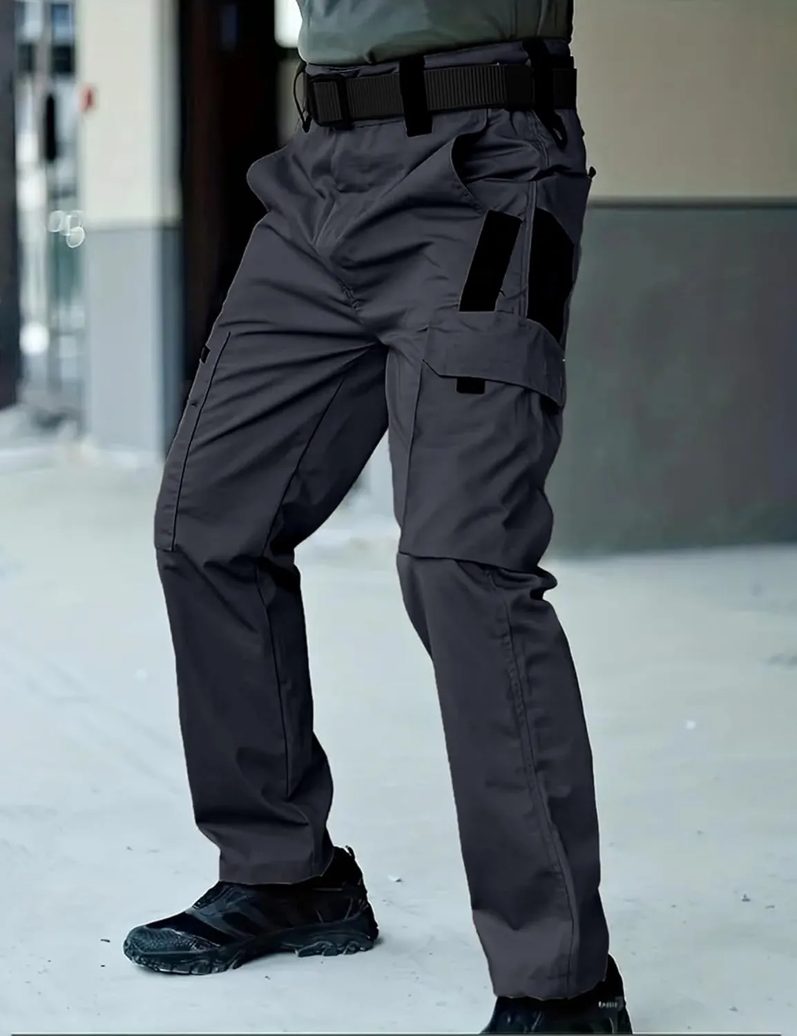 Men's Hiking Tactical Pants Lightweight Work Cargo Pants Waterproof Outdoor Trousers Pants for Men
