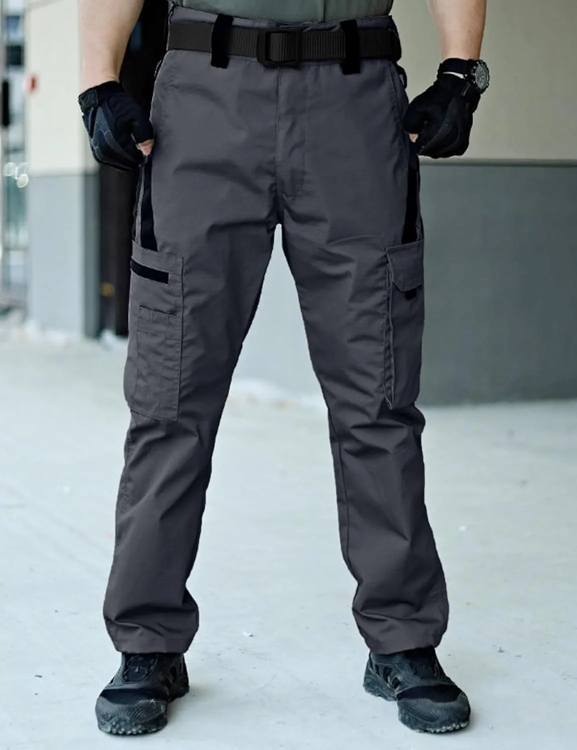 Men's Hiking Tactical Pants Lightweight Work Cargo Pants Waterproof Outdoor Trousers Pants for Men