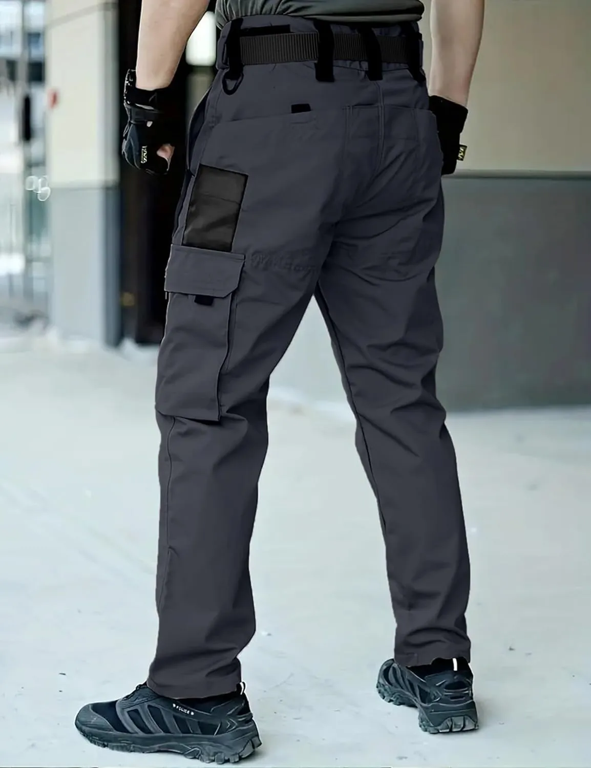 Men's Hiking Tactical Pants Lightweight Work Cargo Pants Waterproof Outdoor Trousers Pants for Men