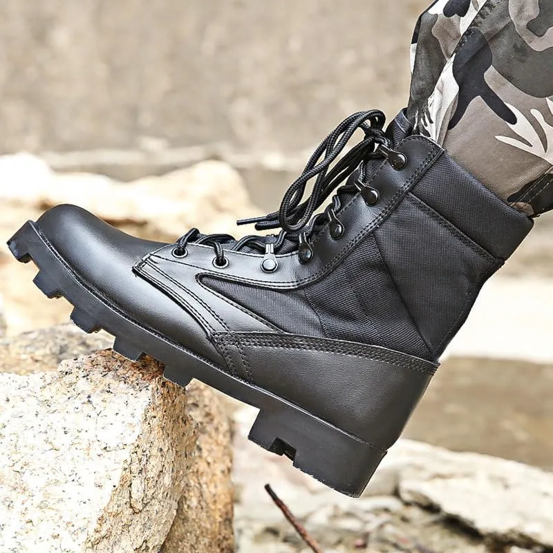 Men's/Women's Outdoor Hiking Boots Desert Jungle Off-road Training, High Top Hiking Boots